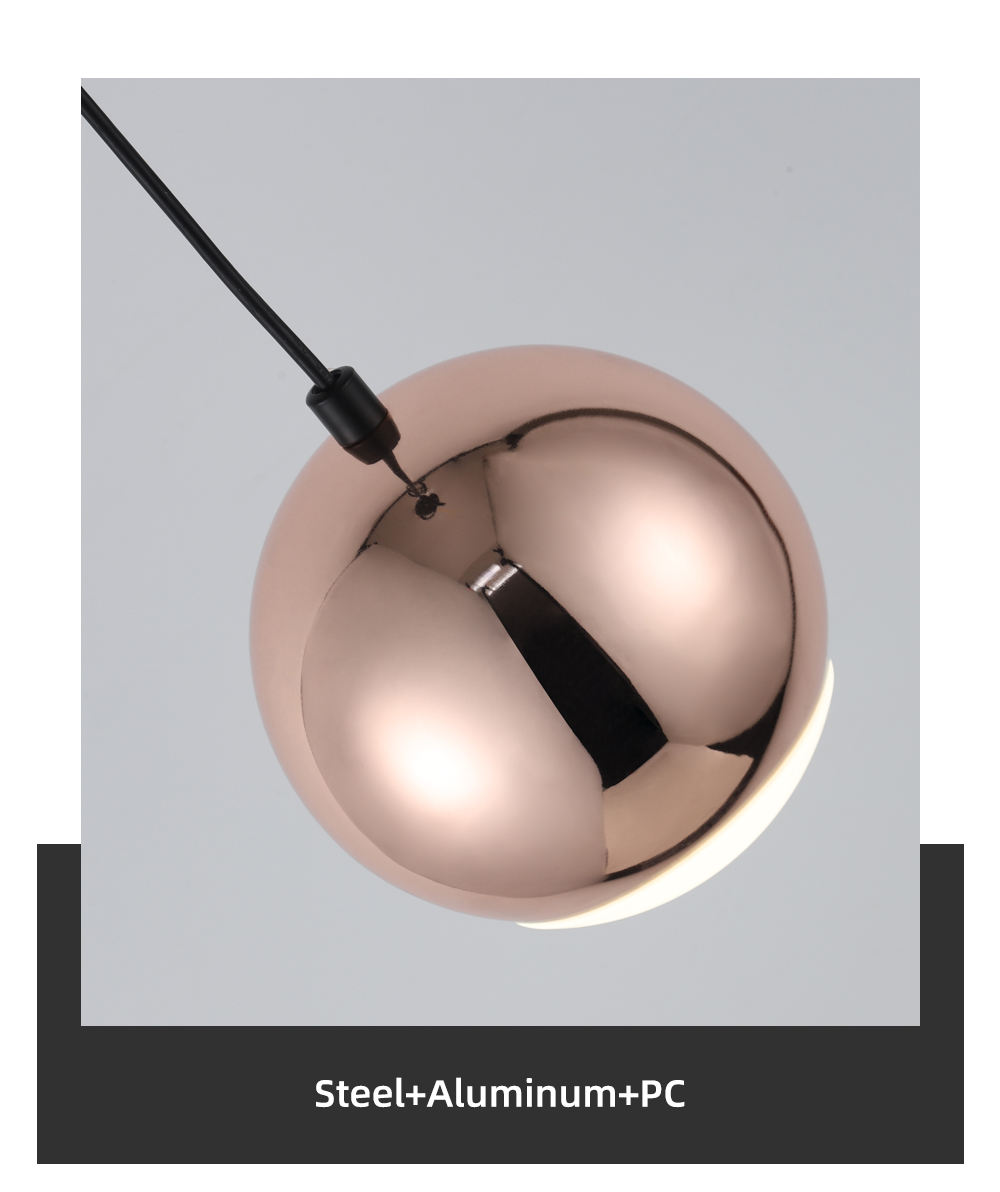 High Quality Modern Home Decoration Hanging Light Aluminum Pendant Light For Restaurant