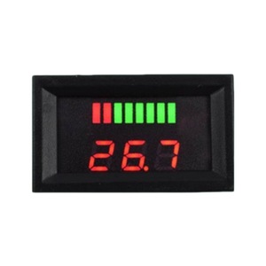 Medidor digital de voltaje de batería, pantalla LCD de 12-84V CC con indicador de nivel para monitoreo de baterías de vehículos eléctricos - Product Image 4