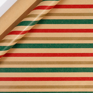 Papel de regalo personalizado al por mayor 43*300 cm papel de regalo de Navidad - Product Image 4