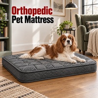Matelas orthopédique personnalisé pour chien avec options d'étiquetage OEM, d'emballage et de housse pour les animaleries et les distributeurs