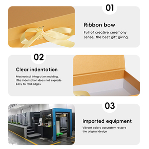 Trung Quốc nhà máy của sang trọng có thể gập lại món quà sinh nhật gói Vali nam châm cầm tay miếng bọt biển lót tóc sang trọng Matt nến thư mục - Product Image 5