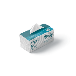 Pañuelos Faciales Biolly 425 Hojas - Lujo y Comodidad Sin Pelusas Multiusos - Product Image 1