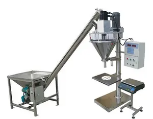 DF-A210 automatica multifunzione 10-3000g caffè secco spezia in polvere sacchetto di farina peso riempimento macchina imballatrice con riempitrice di coclea