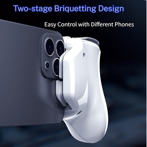 ABS عجلة سباق لاسلكية متنقلة <span class=keywords><strong>Android</strong></span> & IOS <span class=keywords><strong>Joystick</strong></span> متوافقة مع وحدة تحكم ألعاب الكمبيوتر والهواتف المحمولة - Product Image 6