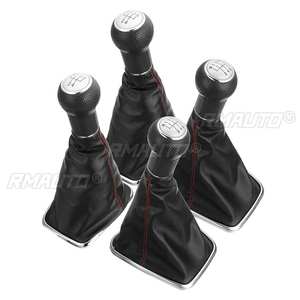 Pomo de Palanca de Cambios de 5/6 Velocidades de 12/23 mm con Funda Protectora para Volkswagen VW BORA Golf MK4 4 IV para JETTA GTI 1999-2005 - Product Image 3
