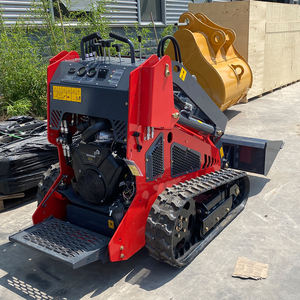 निर्माण मशीनरी ट्रैक मिनी स्किड स्टीयर लोडर 23hp इंजन मिनी स्किड स्टीयर - Product Image 5