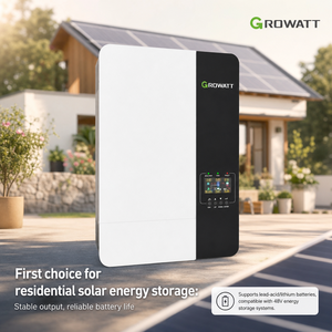 Onduleur solaire hors réseau 3,5 kW 5 kW <span class=keywords><strong>Growatt</strong></span> <span class=keywords><strong>SPF</strong></span> 3500 <span class=keywords><strong>ES</strong></span> Lite 48 V MPPT à onde sinusoïdale pure pour l'alimentation de secours domestique - Product Image 2