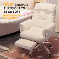 Chaise haute pivotante pour ordinateur de direction en tissu de technologie de bureau de conception de dos ergonomique de haute qualité pour joueur