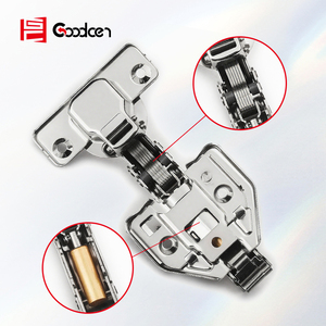 Goodcen <span class=keywords><strong>JieYang</strong></span> nhà máy đóng mềm đồ nội thất bản lề SS 3D có thể điều chỉnh giấu bản lề - Product Image 4