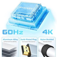 Câble USB-C vers HDMI Ultra Haute Vitesse de Haute Qualité 1M 2M 3M 4K 60Hz 1080P, Mâle Type-C vers Mâle HDMI