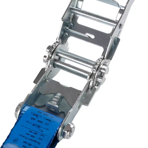 วงล้อผูกสายรัดสินค้าโพลีเอสเตอร์สำหรับงานหนักพร้อมตะขอ J ปรับขนาดได้ตามต้องการได้รับการรับรอง - Product Image 4