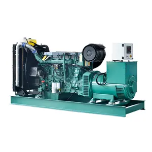 Generator energi 400kW 500kVA generator terbaik 50/60Hz 400V generator Volvo TAD1346GE 3 fase generator sistem pendingin air