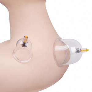 Taza de Hijama de plástico personalizada, juego de ventosas de terapia al vacío, venta al por mayor de fábrica - Product Image 2