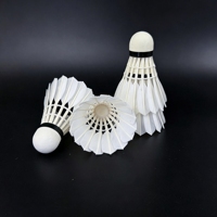 Volant de badminton professionnel léger en plumes de canard de classe B, hybride, pour entraînement polyvalent, 2 couches, vente en gros directe usine OEM