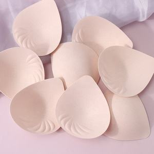 Almohadillas <span class=keywords><strong>de</strong></span> espuma gruesa y suave 100% poliéster para sujetador <span class=keywords><strong>push</strong></span>-<span class=keywords><strong>up</strong></span>, <span class=keywords><strong>copas</strong></span> ajustables para realce <span class=keywords><strong>de</strong></span> busto para mujer, venta al por mayor - Product Image 1