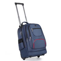 Mochila Escolar con Ruedas de Calidad 2024, 18 Pulgadas, Impermeable, de Nailon Oxford, Gran Capacidad, Marca Eminent