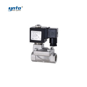 YNTO 1 \ "صمام غشاء يعمل بشكل تجريبي من الفولاذ المقاوم للصدأ 2 \" ملف لولبي مغلق عادة V AC/12V 40 صولبي لوسائط الغاز - Product Image 3