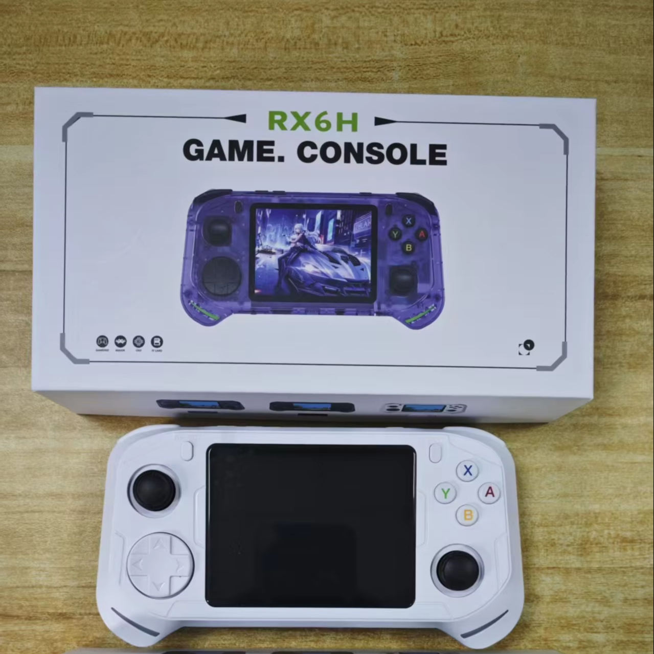 RX6H Handheld Game Console - 10000 Built-in Games