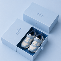 Boîte à chaussures personnalisée avec fenêtre en plastique, boîte cadeau pour chaussures en cuir pour homme, boîte cadeau pour sandales pour femme, emballage en papier avec logo gaufré or