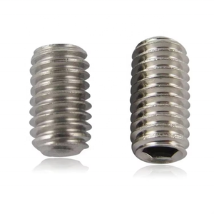 Tornillo de Fijación de Acero Inoxidable Clase 4 con Recubrimiento de Níquel M2, Hexagonal, DIN913, Punta Plana, Rosca Métrica, para Ensamblaje de Equipos - Product Image 5