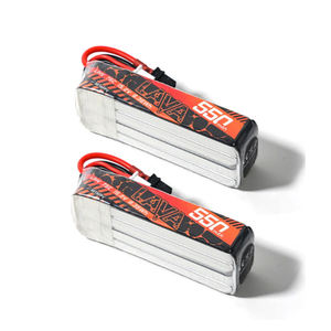 (2PCS) Batteries BETAFPV LAVA 2S / 3S / 4S 550mAh 75C LiHV pour drone, batterie <span class=keywords><strong>de</strong></span> drone pour modèles RC FPV - Product Image 1