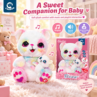 Jouets en peluche interactifs en forme d'ours, animaux en peluche électroniques, jouets doux pour bébés, pour les détaillants et les vendeurs en ligne, pour les tout-petits