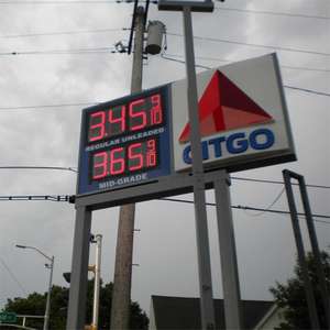 Hot Selling <strong>Led</strong> Petrol Price <strong>Display</strong> Waterproof <strong>7</strong> <strong>Segment</strong> Oil Price Sign of Station Digital Gas Price Board and Panel - Product Image 2