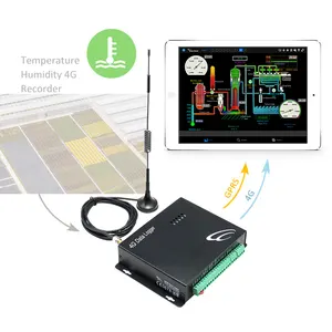 Hoge Kwaliteit Rs485 Temperatuurregelaar Digitale Zonne-Data Loggers Voor Spanningsstroom