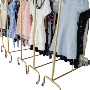 Nueva Colección de Vestidos Largos de Verano para Mujer, Hechos de Algodón/Poliéster, Moda de Guangdong, Venta al Por Mayor de Ropa, Excedentes de Prendas - Product Image 5