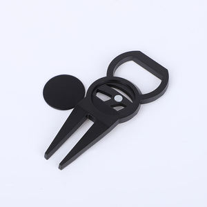 Outil de réparation de divots de golf en métal de qualité supérieure, faible MOQ, personnalisable, avec ouvre-bouteille - Product Image 3