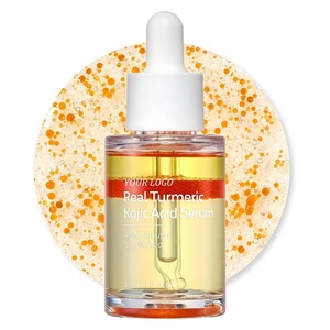 Sérum à l'<span class=keywords><strong>acide</strong></span> kojique <span class=keywords><strong>et</strong></span> au curcuma avec logo personnalisé, <span class=keywords><strong>acide</strong></span> glycolique, accélère le renouvellement cutané, minimise le mélasma, les taches solaires, éclaircissement intensif, OEM - Product Image 2