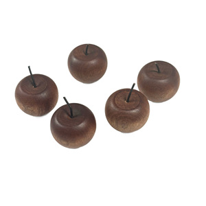 Nuevo adorno de madera maciza con forma de manzana, superventas transfronterizo, para purificadores de aire de coche y uso en interiores, perfecto para la paz y la seguridad. - Product Image 5