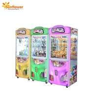 Crazy Toy 2 Crane Claw Game Machine, Sunflower, Prize Gift