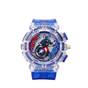 Captain Hero Kids <strong>Watch</strong> - LED Light up &amp; Analog Quartz <strong>Watch</strong> for Children, Educational <strong>Time</strong> <strong>Teacher</strong> - Product Image 2