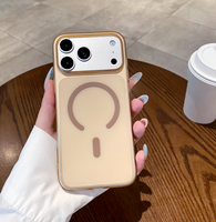 Étui de téléphone magnétique mat pour iPhone 18ProMAX 17, 16, 15, 14, 13, 12, 11, Pro Plus, étui de téléphone anti-chute