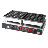 25 trous de haute qualité commerciale gaufre crêpe électrique pofferjrt gaufrier à vendre