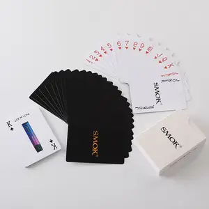 맞춤형 맞춤형 로고 인쇄 맞춤형 디자인 교육 게임 280Gsm 턱 상자이있는 블루 코어 카드 놀이 용지