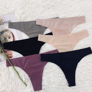 Tanga sin Costuras para Mujer, Bragas Cómodas de Algodón, Tanga Sexy para Mujer - Product Image 1