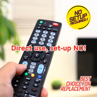 Télécommande universelle pour téléviseurs LG, Samsung, TCL, Changhong, Hisense, Haier, Skyworth, compatible avec les téléviseurs LCD Whaley, téléviseurs Whaley