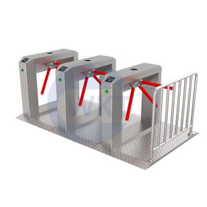 Torniquete Trípode de Acero Inoxidable con Motor sin Escobillas de 3 Brazos, Lector de Códigos QR para Desbloqueo de Aplicaciones Móviles, Compatible con Gimnasios, con Certificación CE - Product Image 2