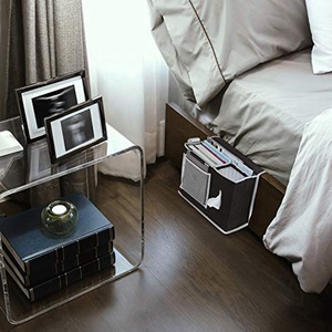 Large Capatical Studio 3b <strong>Bedside</strong> Storage <strong>Caddy</strong> in Black with Cup Holder - Product Image 5