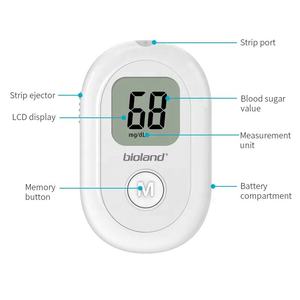 Taiwan 500 Set Smart Blood Glucose Meter, temps <span class=keywords><strong>de</strong></span> test <span class=keywords><strong>de</strong></span> 5 secondes, glucomètre <span class=keywords><strong>One</strong></span> <span class=keywords><strong>Touch</strong></span>, prix du glucomètre intelligent - Product Image 1