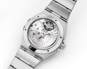 Montre mécanique automatique de luxe à aiguilles bleues, logo personnalisé, vente en gros, montre-bracelet en acier inoxydable de haute qualité - Product Image 4