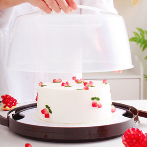 CHEFMADE WK10035 Ensemble d'outils de cuisson pour la cuisine écologique Couvercle de boîte à gâteaux en plastique PP brun comprenant des spatules Coupe-pâtisserie Cuisson - Product Image 2