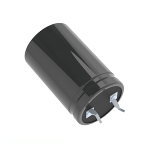 Condensateur original 2700 uF LKSA2272MESY à montage traversant, en aluminium, 2700UF 20% 42V SNAP TH - Product Image 1