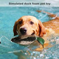 Haute qualité EVA mousse canard chien jouet à mâcher imite canard mort pare-chocs jouet pour la formation des chiens de chasse