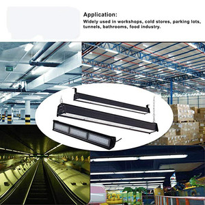 Éclairage industriel d'atelier 150w 200w Highbay lampe linéaire Garage <span class=keywords><strong>Luminaire</strong></span> Module assemblage linéaire haute baie lumière - Product Image 2