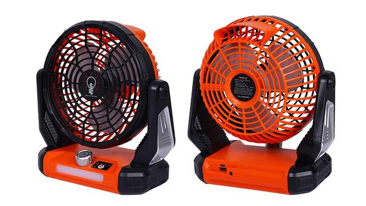 Solar Camping Fans Portable and Rechargeable Solutions