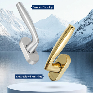 Maniglia di Bloccaggio per <span class=keywords><strong>Finestra</strong></span> a Doppia Apertura Interna AT115 in Acciaio Inox Resistente alle Alte Temperature - Product Image 5