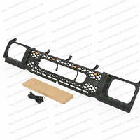 Pièces automobiles, accessoires extérieurs, calandre avant noire pour voiture, calandre de radiateur LED, fixation par boulons, compatible avec NISSAN D21 1993-1997